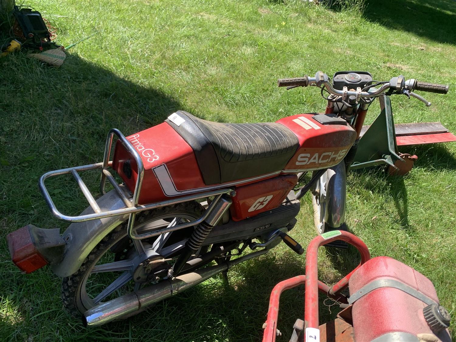Vintage Sachs G3 Moped