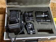 Mamiya C330 Professional Camera with lenses and case