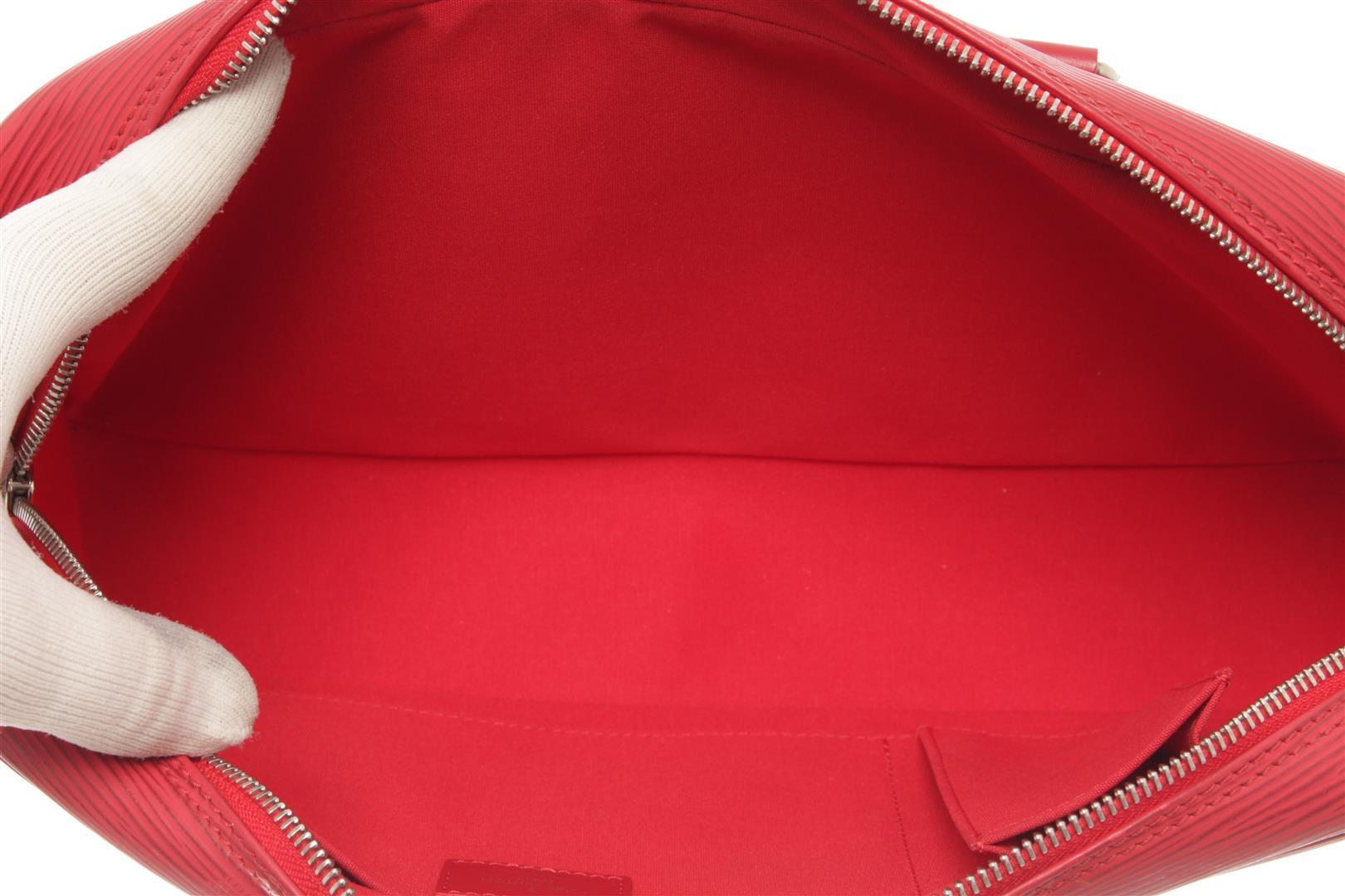 Louis Vuitton Red Epi Leather Vivienne Long Handbag