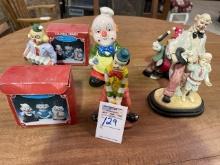 Clown Figurine collection