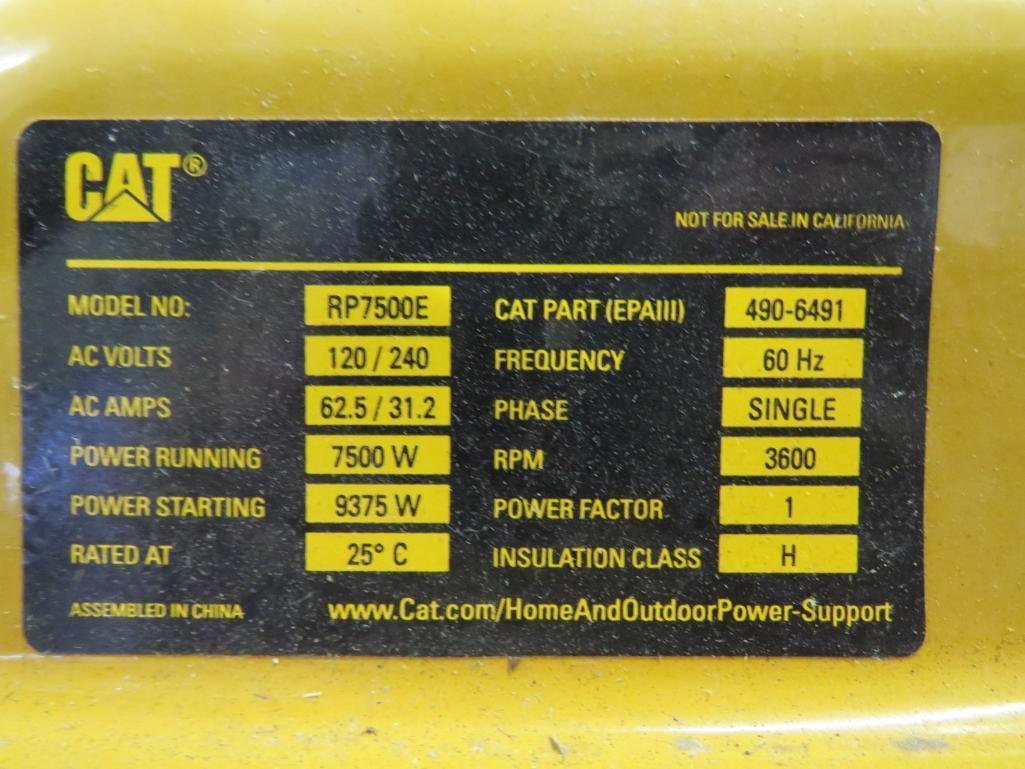 CAT RP7500 Gas Generator