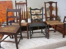 (4) 18/19thC Chairs