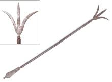 Tri-Spiked "Jarid" Throwing Trident, Qajar Dynasty 1789-1925