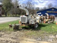 2016 Morbark M12D Chipper (12in Disc), trailer mtd No Title) (Not Running, Turns Over, Condition Unk