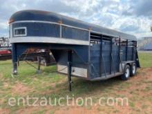 CHAPPARAL LIVESTOCK TRAILER, 16',