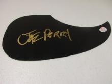 Joe Perry signed autographed guitar pick guard PAAS COA 677