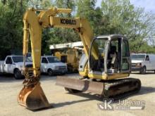 Kobelco SK70SR-1E Mini Hydraulic Excavator Runs, Moves & Operates, Rust Damage