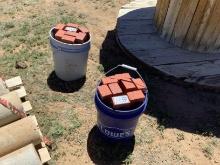 (2) Buckets of Bricks