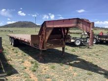 2004 Homemade 28' Tandem-Dual Equipment Trailer