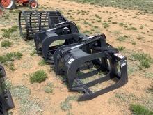 Skid Steer 72" Brush Grapple Bucket