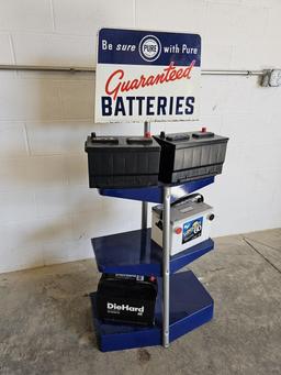 Pure Battery Display Rack 55"x25"