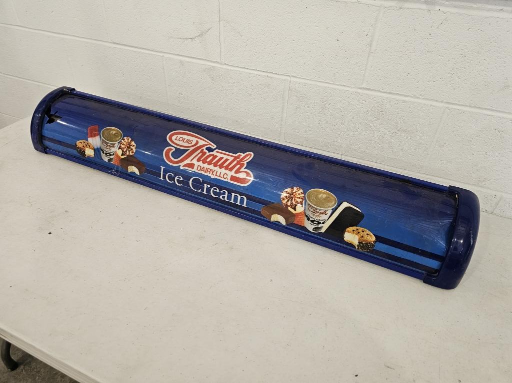 Ice Cream Plastic Light Up Sign 51"