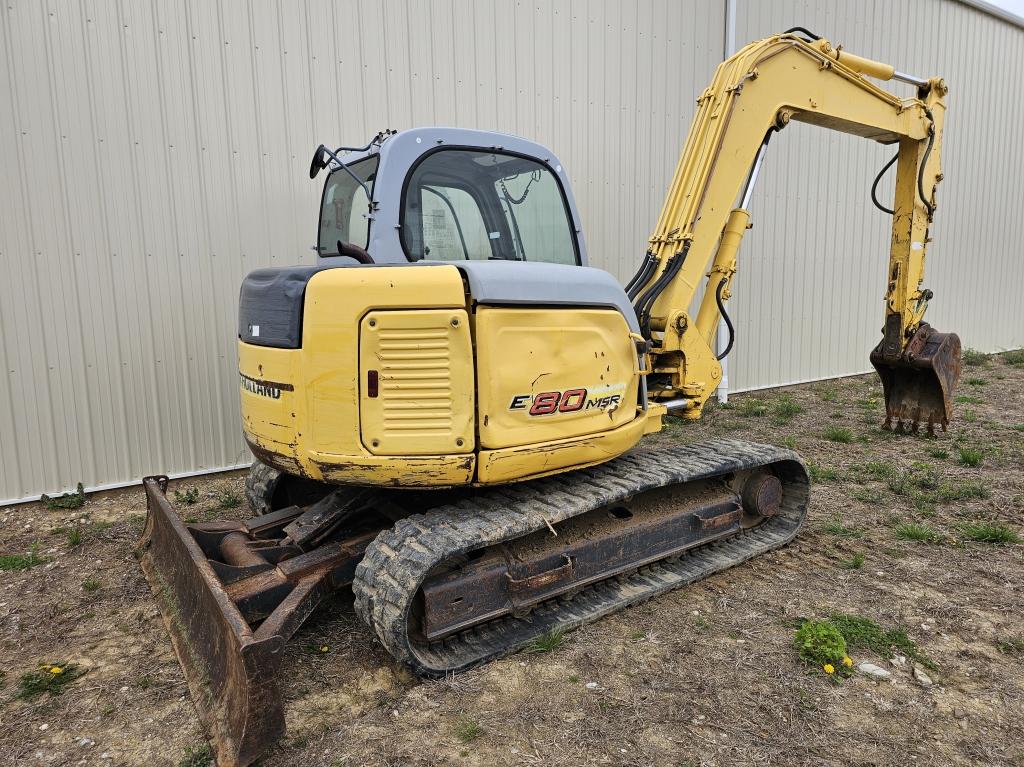 New Holland E80 MSR Excavator