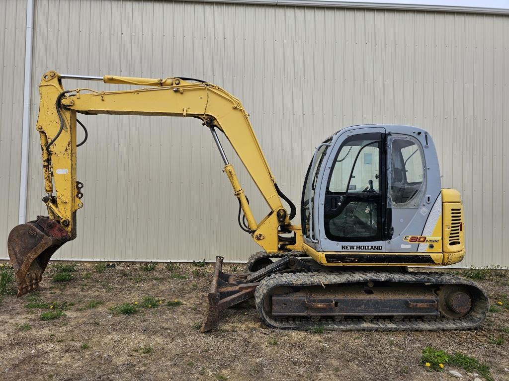 New Holland E80 MSR Excavator