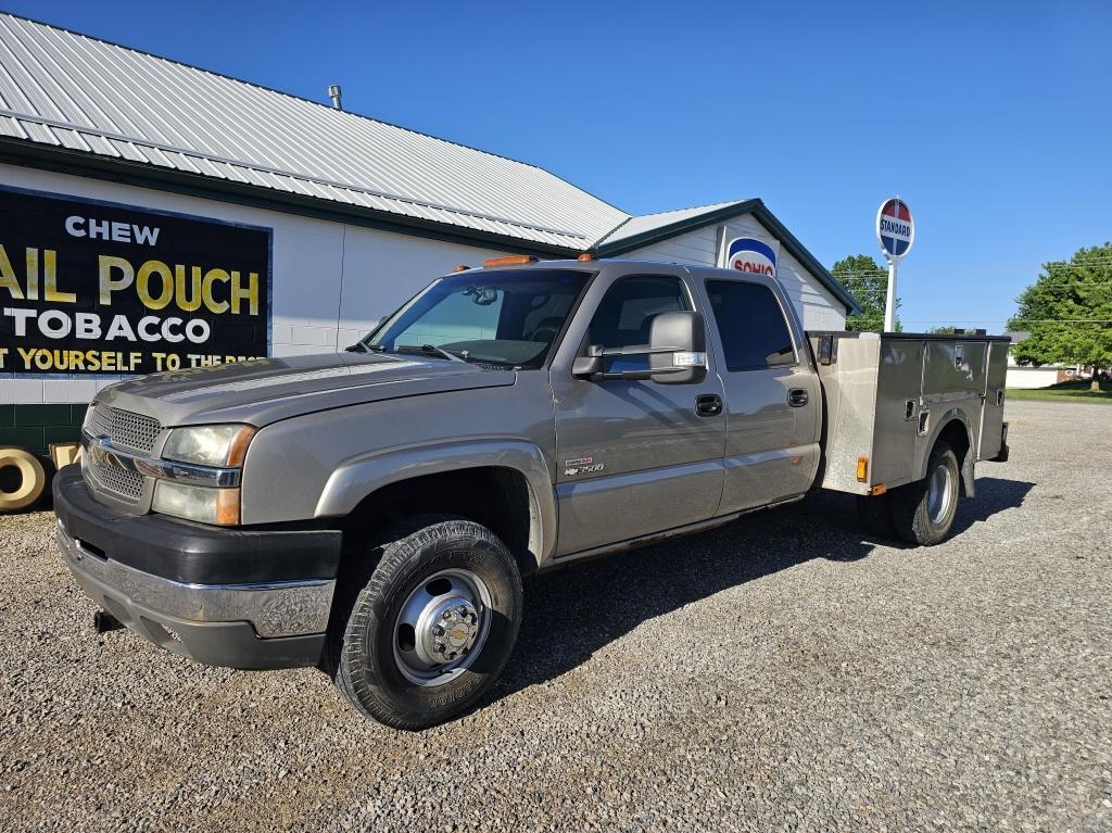 2003 Chevrolet 3500 4WD Duramax Diesel Service Tk