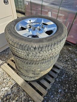 (4) Good Year Tires w/ GMC Yukon Rims LT265/60R20