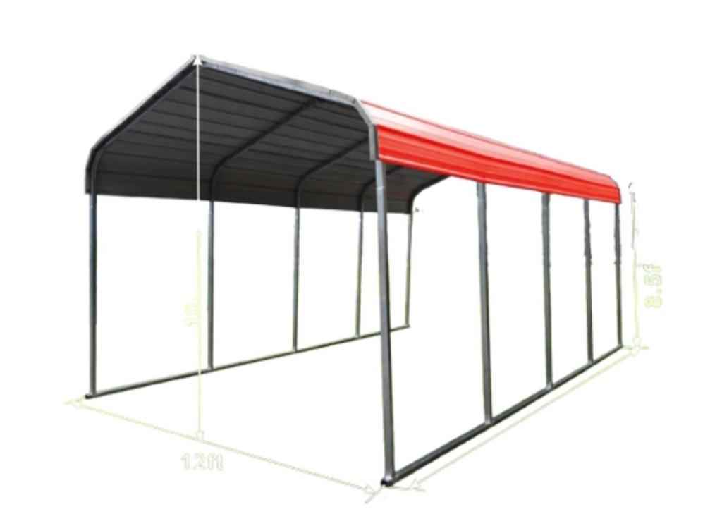 New/Unused Steel Carport 12Wx20L