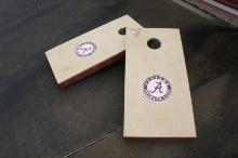 Alabama Crimson Tide Cornhole Goal