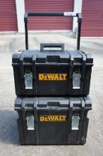 DeWalt Tough System Rolling Stackable Toolboxes