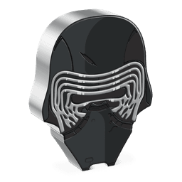 The Faces of the First Order(TM) - Kylo Ren(TM) 1oz Silver Coin