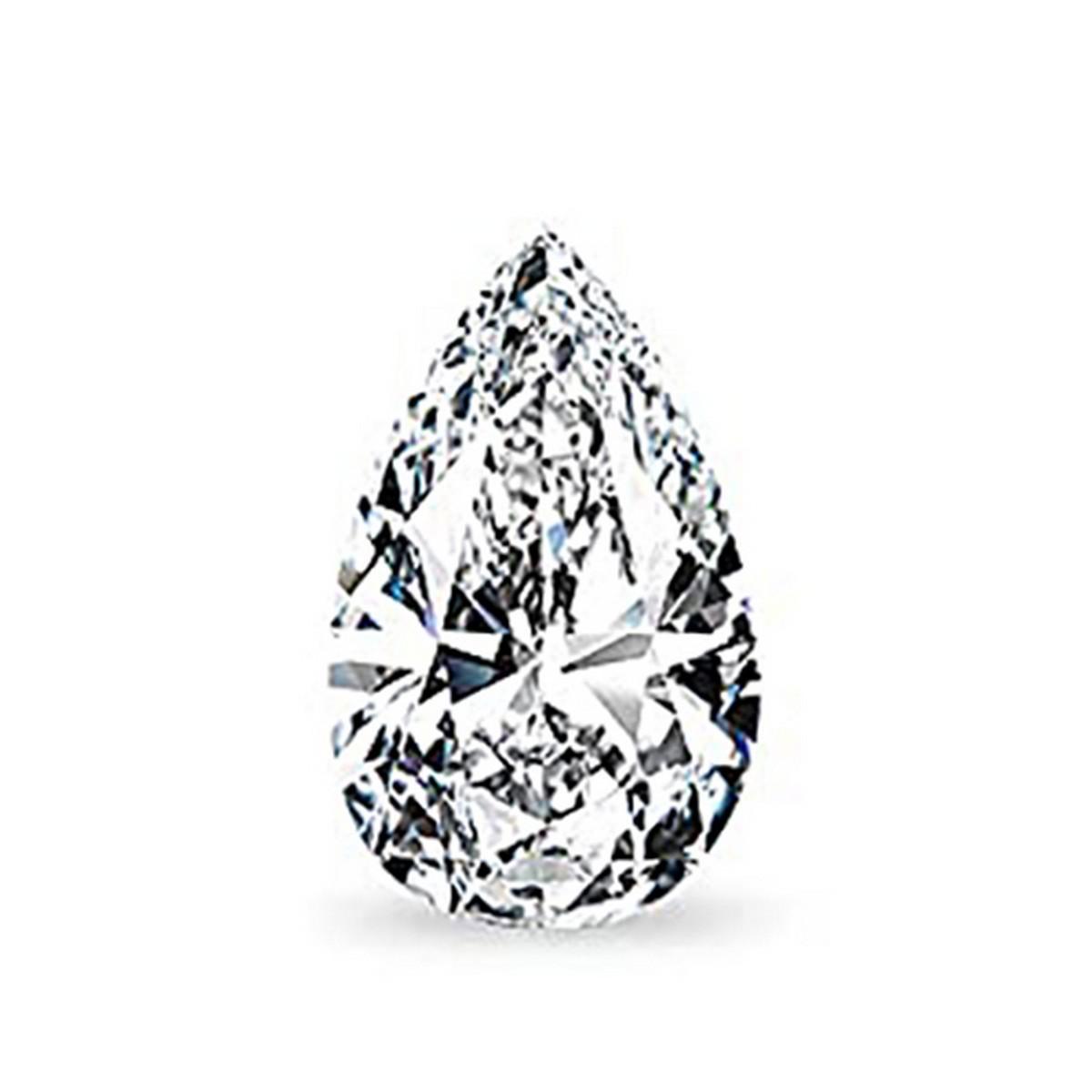 4.25 ctw. VVS2 IGI Certified Pear Cut Loose Diamond (LAB GROWN)