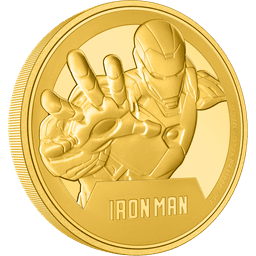 Marvel Iron Man 1oz Gold Coin