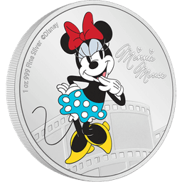 Disney Mickey & Friends - Minnie Mouse 1oz Silver Coin