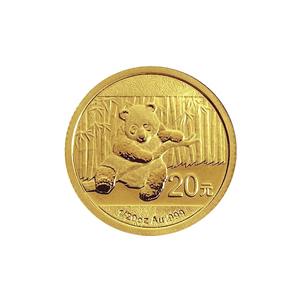 Chinese Gold Panda 20th Ounce 2014