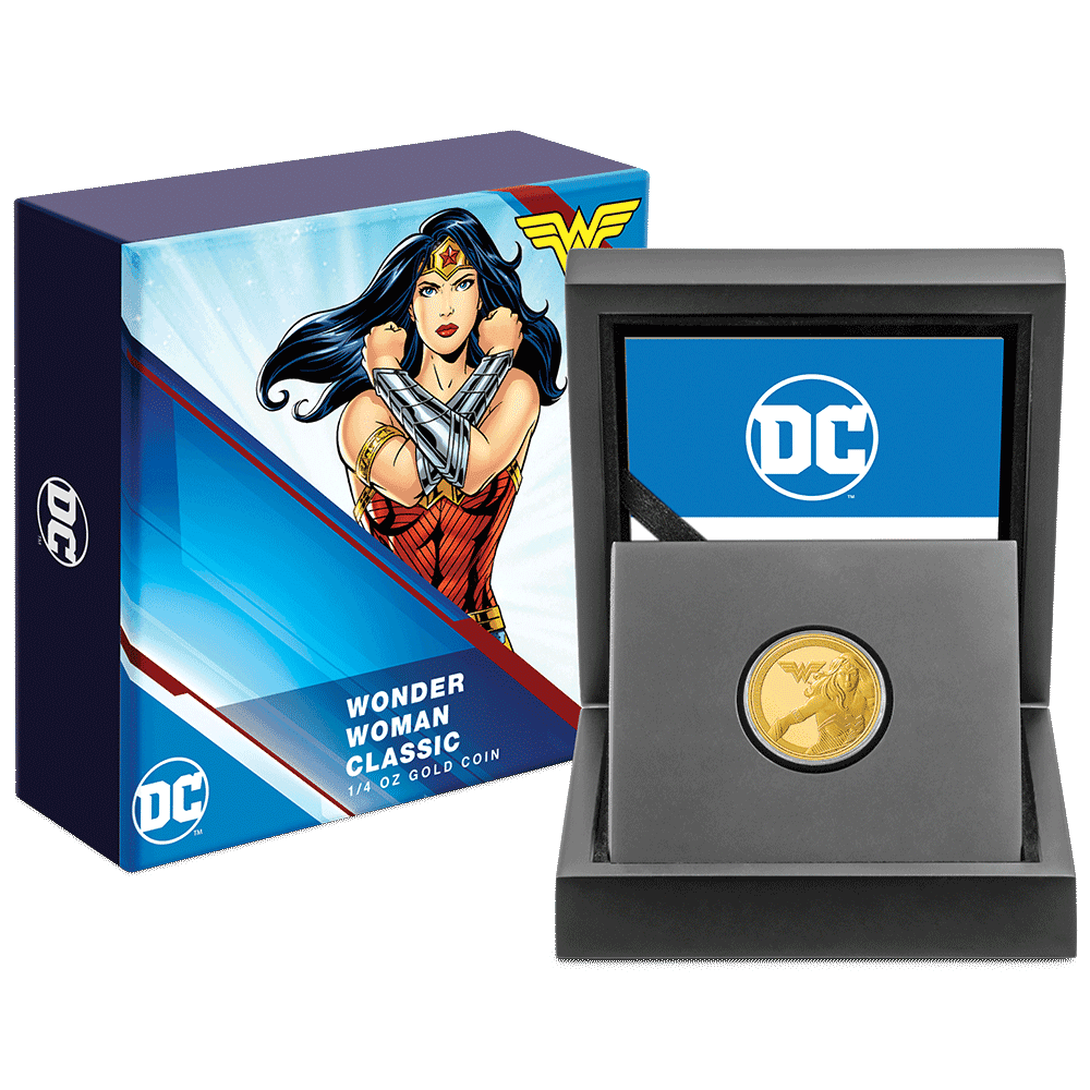 WONDER WOMAN(TM) Classic 1/4oz Gold Coin