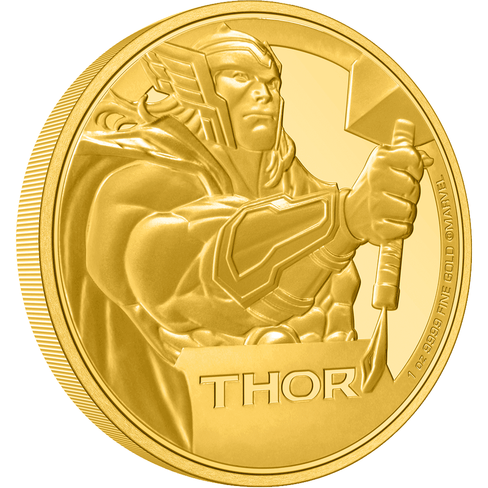 Marvel Thor 1oz Gold Coin