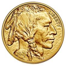 Uncirculated Gold Buffalo Coin One Ounce 2021