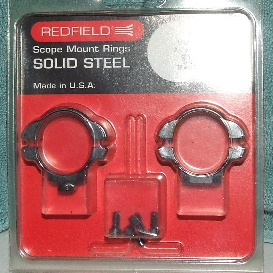 Redfield 1” Low-Std Rings