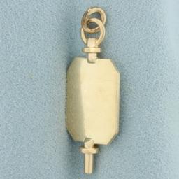 The Illinois Agriculturist Pendant Or Charm In 10k Yellow Gold