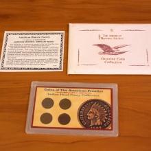 Coins Of The American Frontier Indian Head Penny Collection