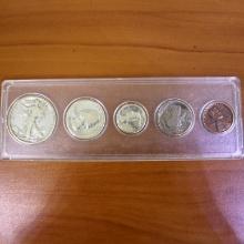 1937 Us Mint Coin Set In Slab