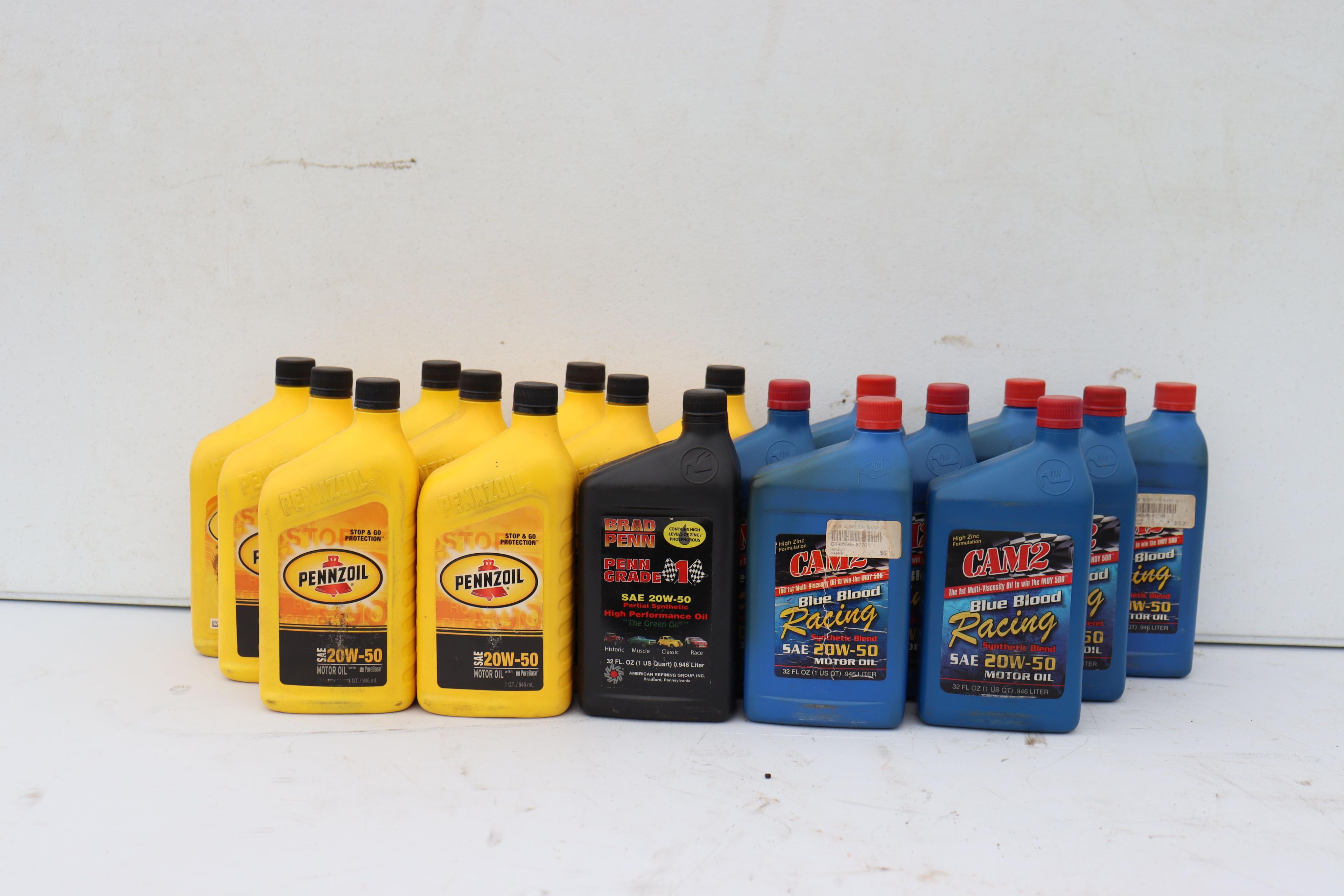 Pennzoil, Brad Penn, and Cam2  20W50 racing oil , Wildwood Racing EXP 600 p