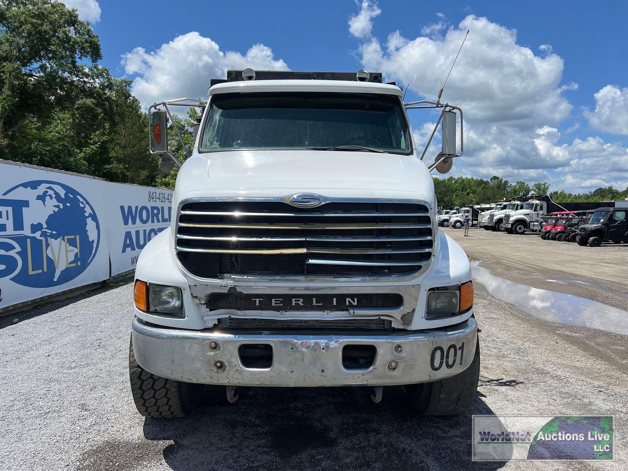 2007 STERLING L9500 TRI-AXLE DUMP TRUCK, VIN # 2FZHAZCVX7AX08754