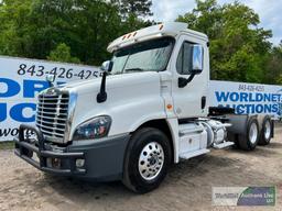 2018 FREIGHTLINER CASCADIA 125 DAY CAB ROAD TRACTOR, VIN # 1FUJGEDV6JLJN4983