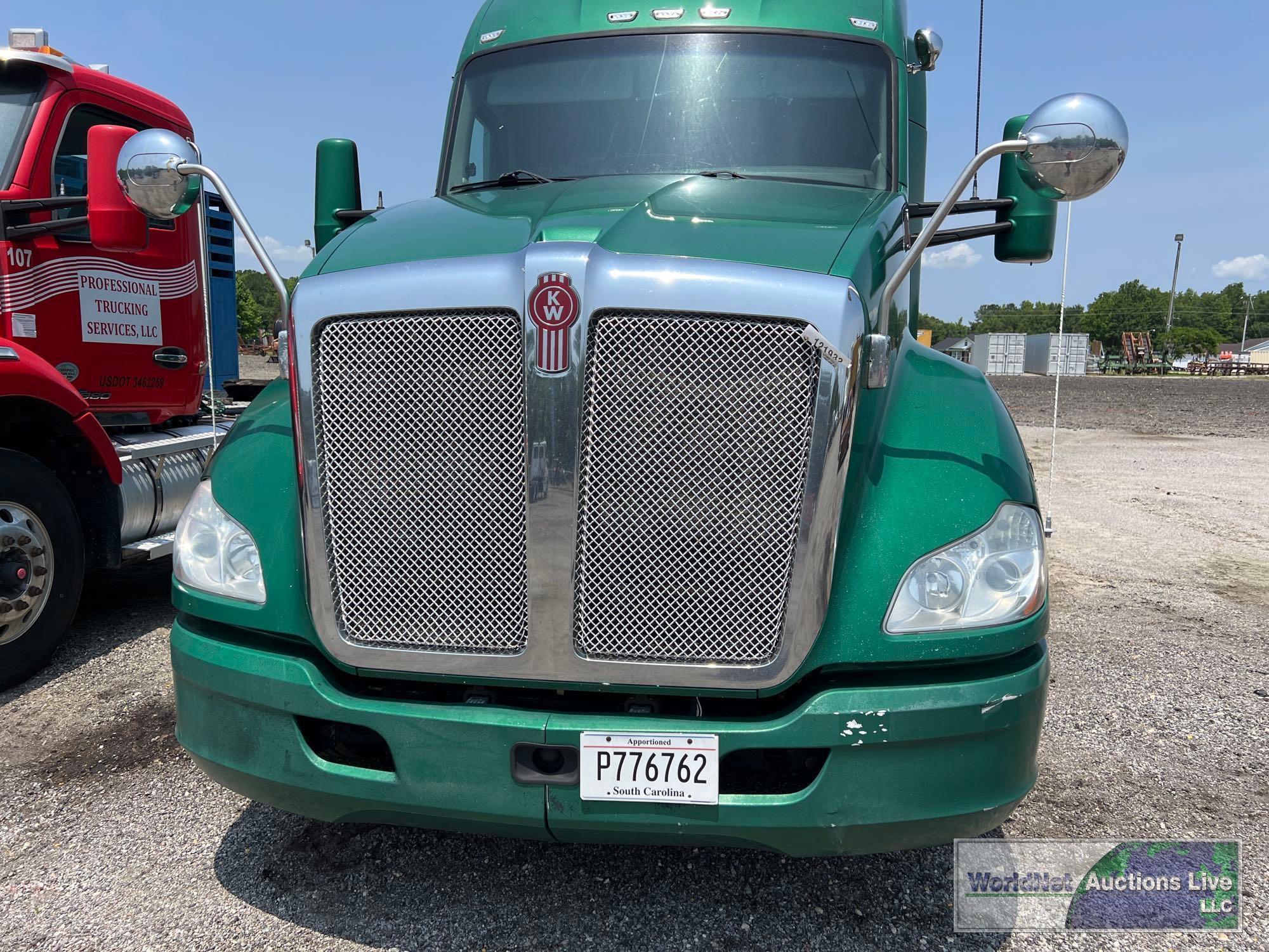 2014 KENWORTH T680 SLEEPER TRUCK, VIN # 1XKYD49X5EJ389349