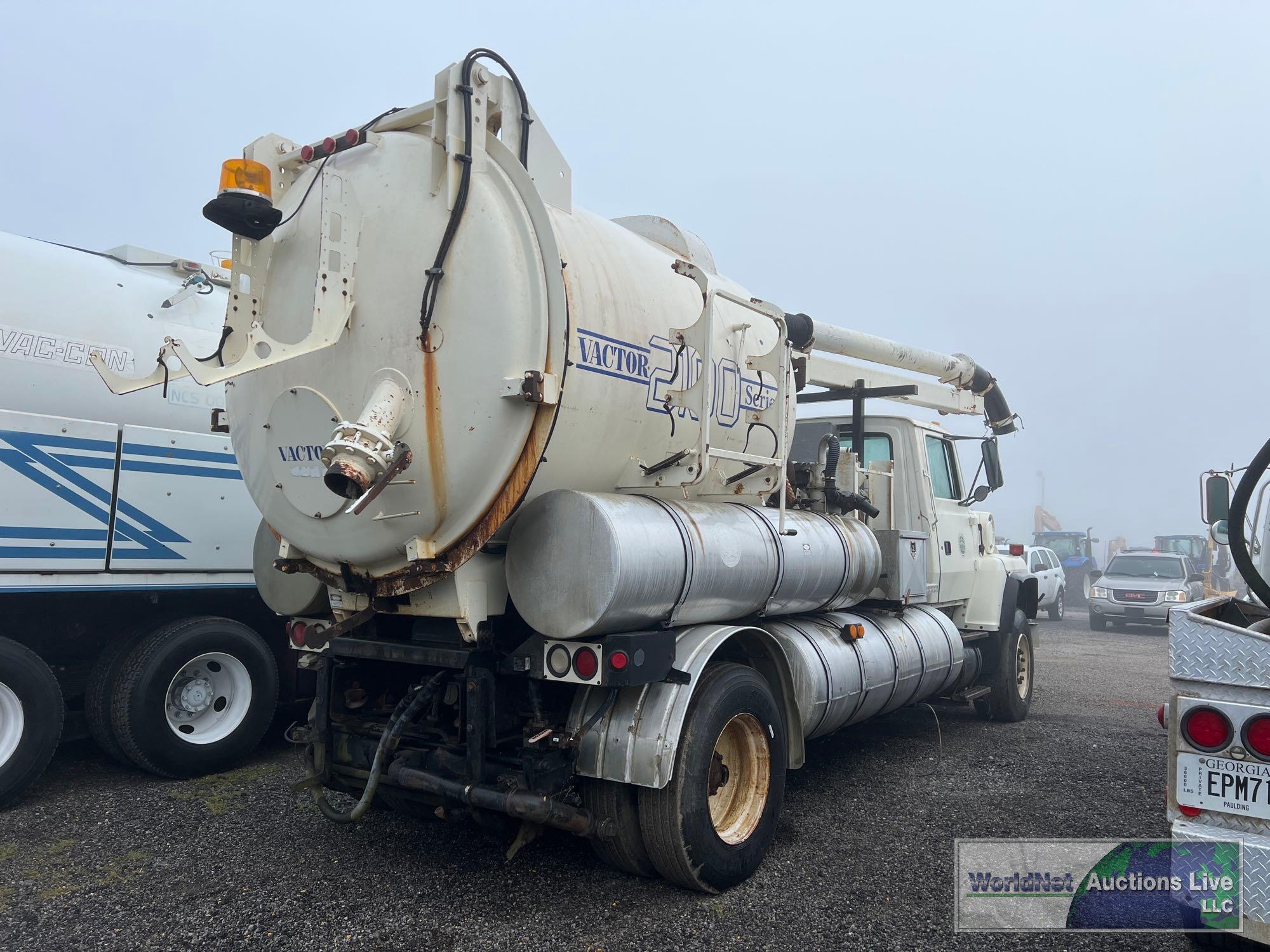 1997 FORD LN8000 VACUUM TRUCK, VIN # 1FDYR82E6VVA10229