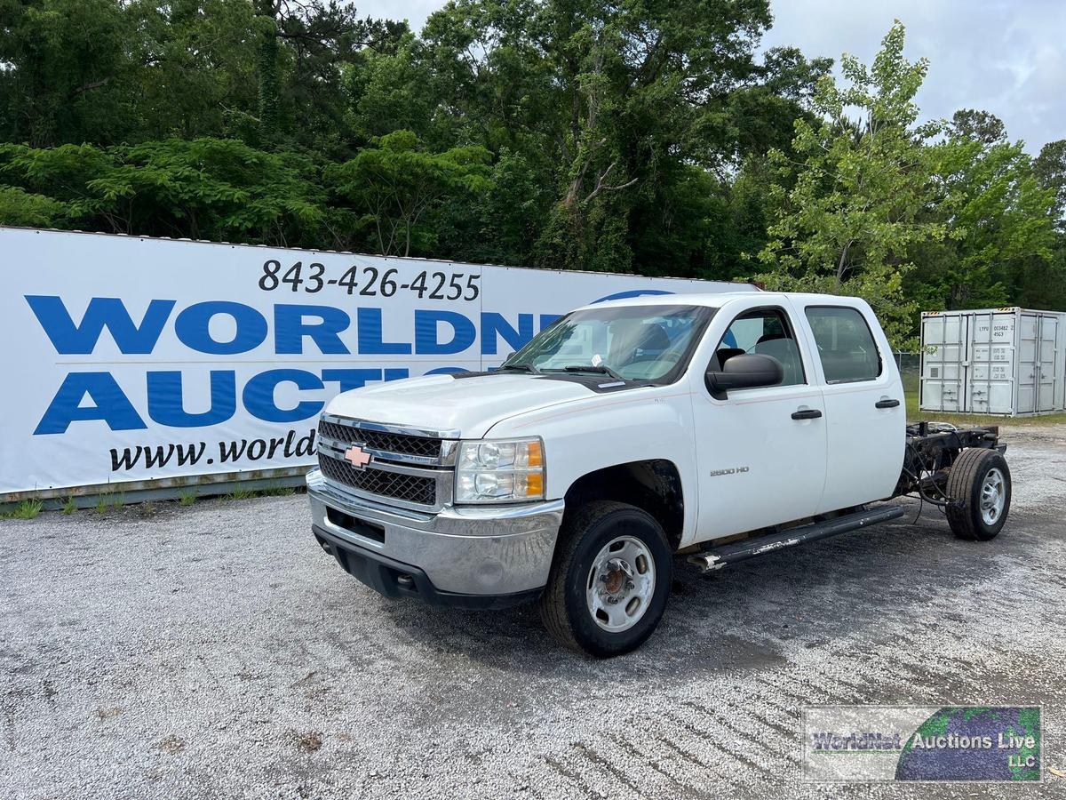 2012 CHEVROLET SILVERADO 2500HD CAB & CHASSIS, VIN # 1GC1CVCG3CF193098