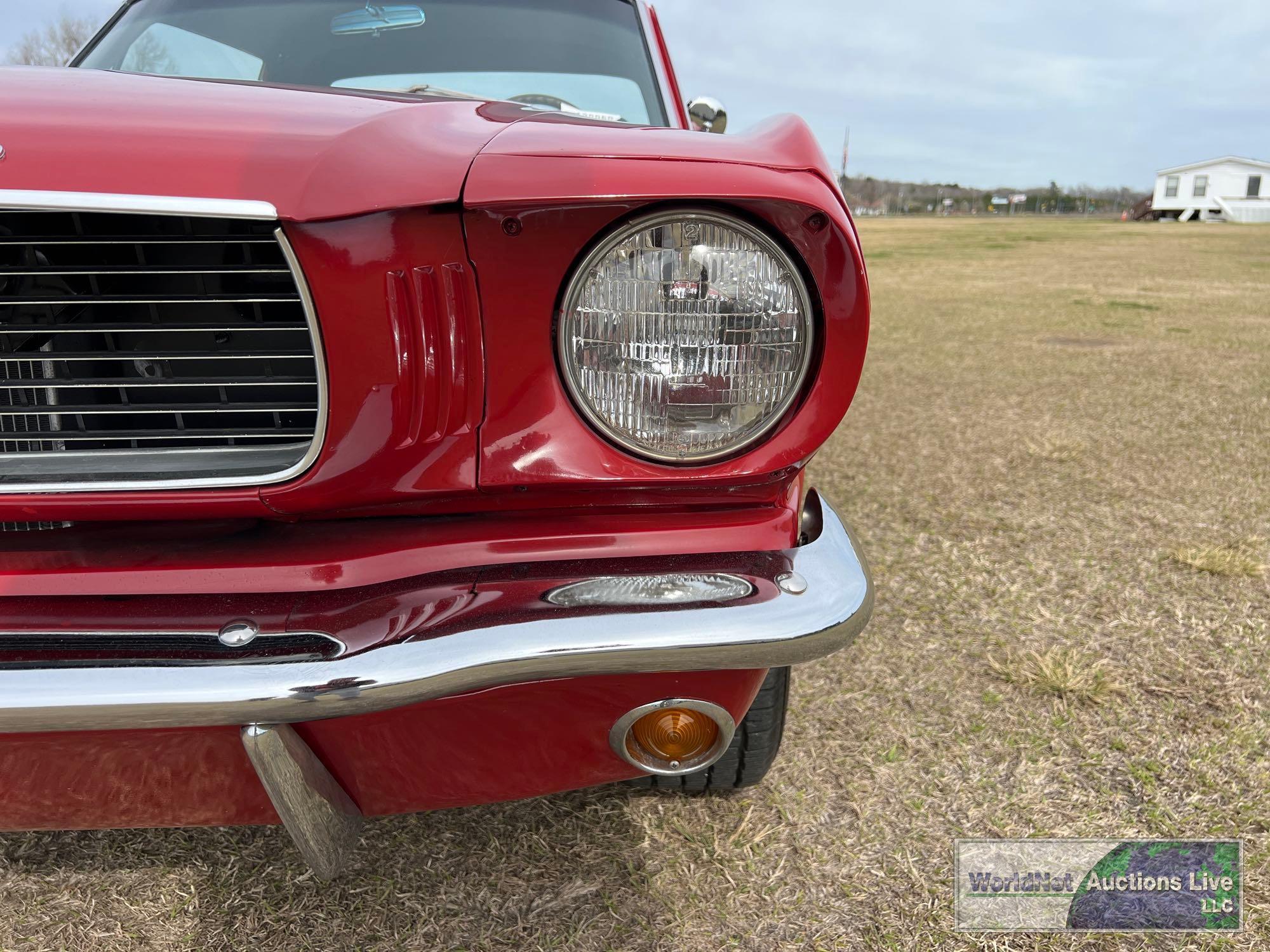 1966 FORD MUSTANG VIN-6R07C212198