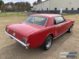 1966 FORD MUSTANG VIN-6R07C212198