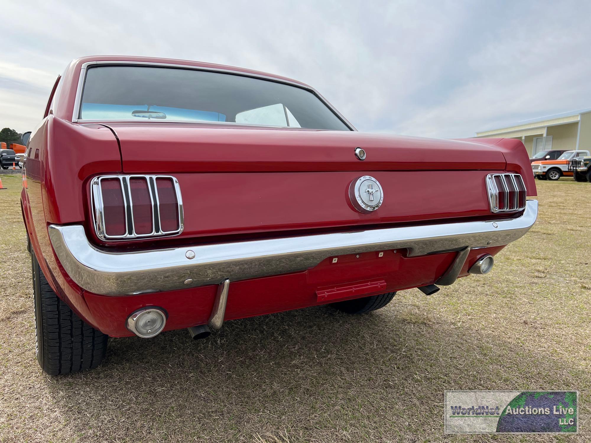 1966 FORD MUSTANG VIN-6R07C212198