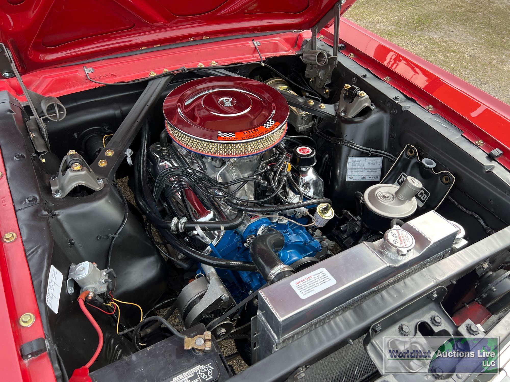 1966 FORD MUSTANG VIN-6R07C212198