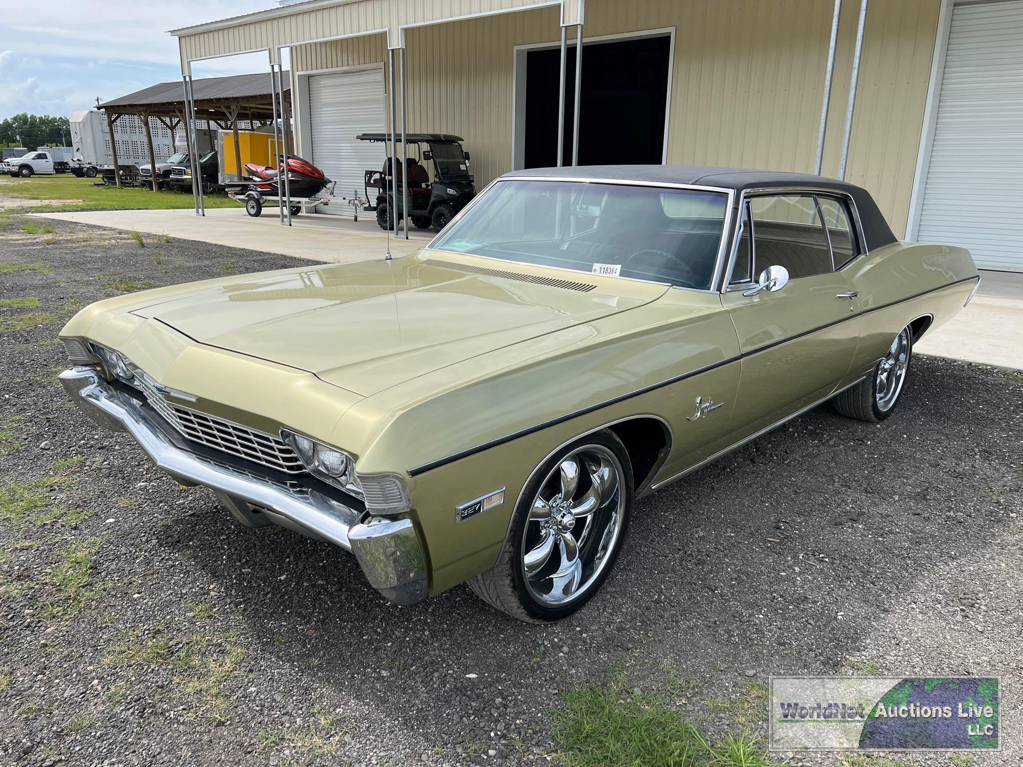 1968 CHEVROLET IMPALA CUSTOM VIN-164478J131105