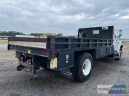 2009 FORD F-750XL SUPER DUTY FLAT BED TRUCK, VIN # 3FRXF75E49V213650