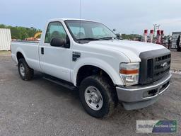 2008 FORD F-250XL SUPER DUTY PICKUP TRUCK VIN # 1FTNF21538EE26581