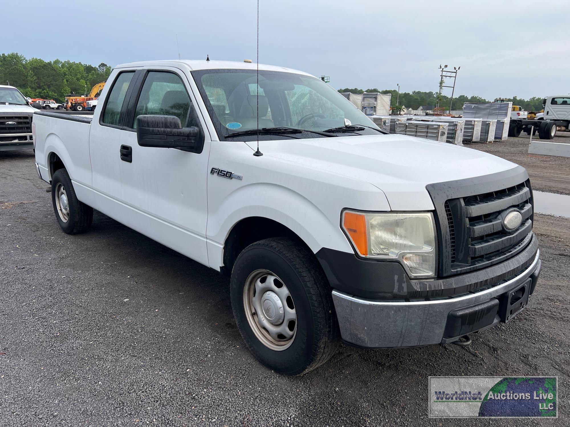 2010 FORD F-150XL PICKUP TRUCK, VIN # 1FTEX1CW4AFC30985