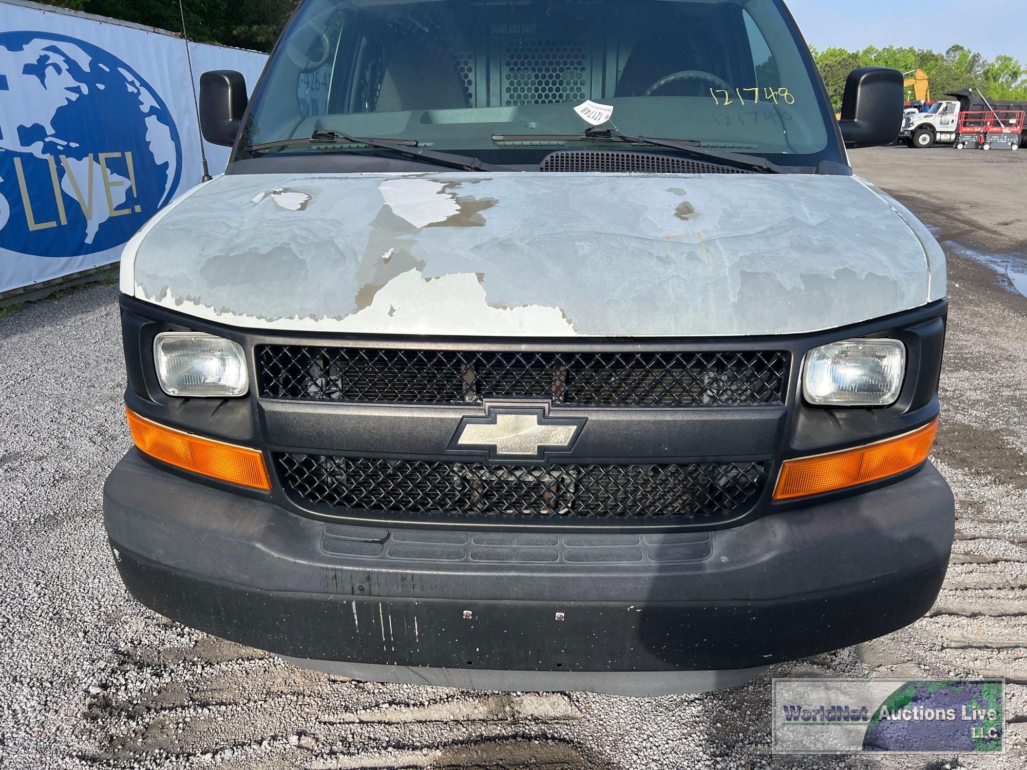 2010 CHEVROLET EXPRESS VAN, VIN # 1GCZGGAAXA1141009